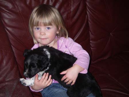 Hanna med valp 052
